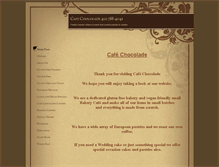 Tablet Screenshot of cafechocolade.net